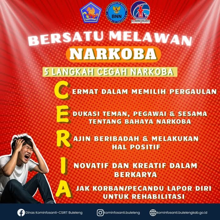 5 Langkah Cegah Narkoba