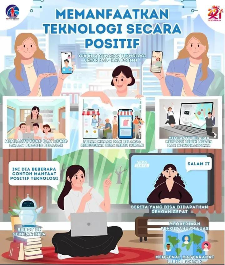 Memanfaatkan Teknologi Secara Positif