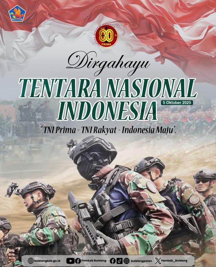 Dirgahayu Tentara Nasional Indonesia