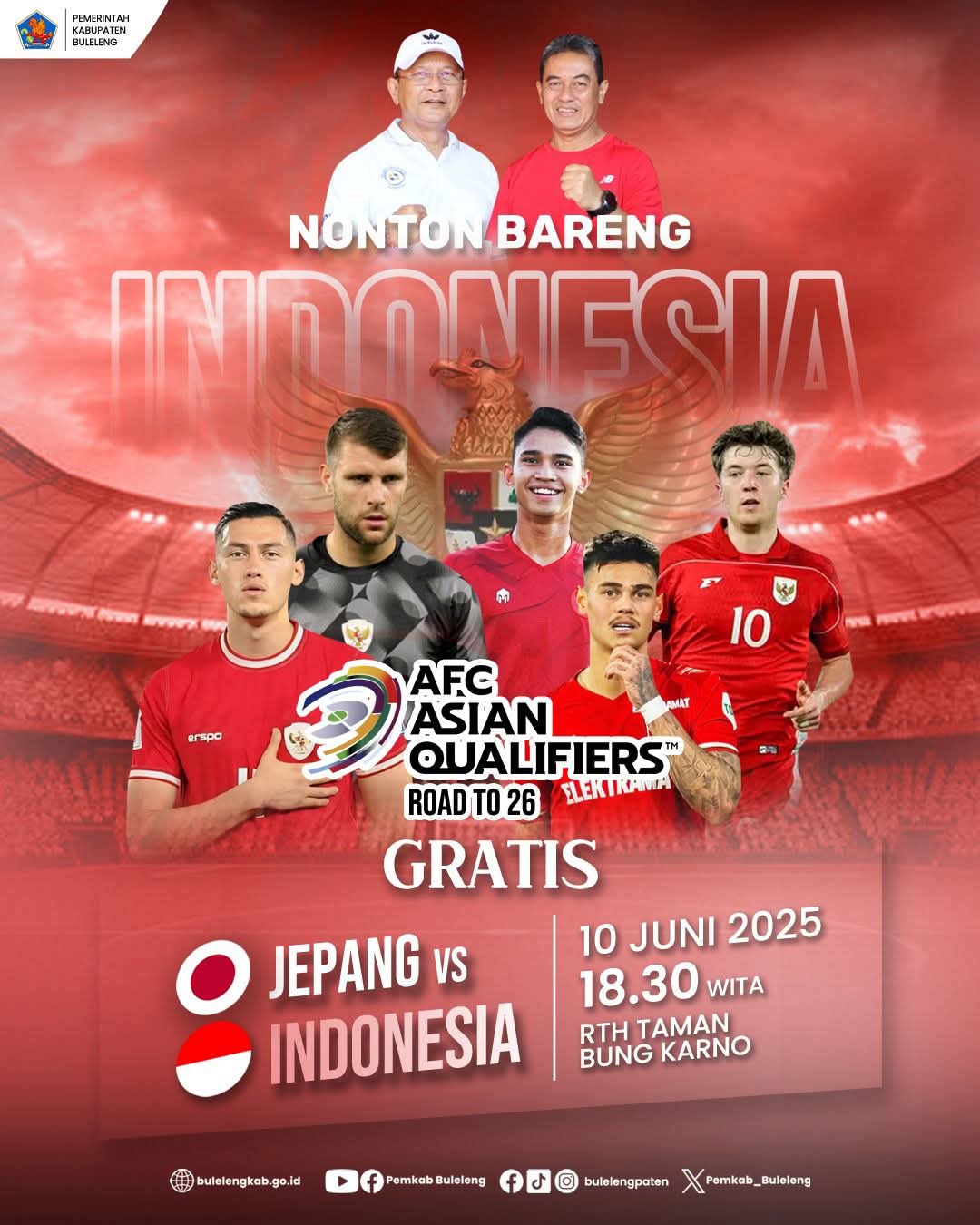 Nonton Bareng AFC ASIAN QUALIFIERS ROAD TO 26 Jepang vs Indonesia