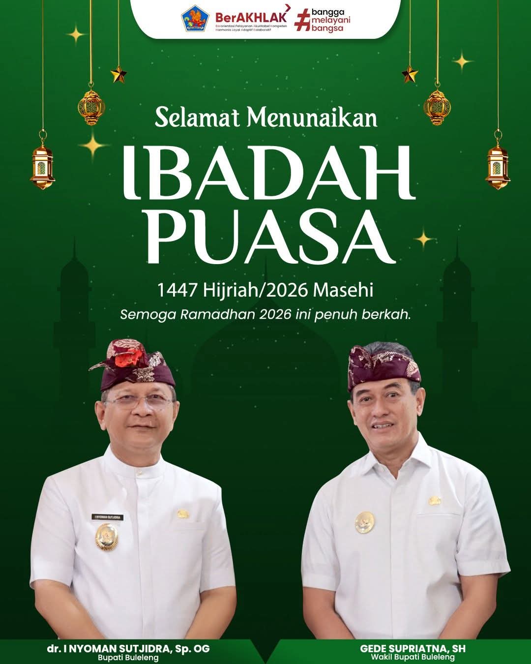 Selamat Menunaikan Ibadah Puasa