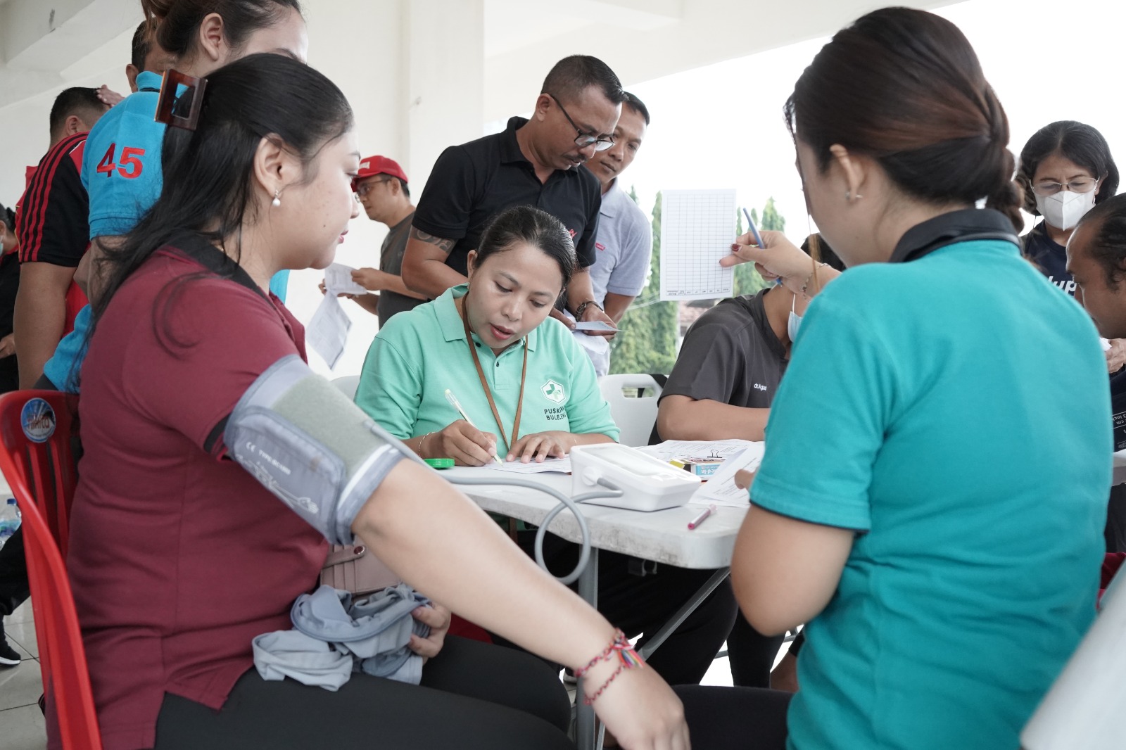 ASN Lingkup Pemkab Buleleng Ikuti Pengukuran Kebugaran Jasmani