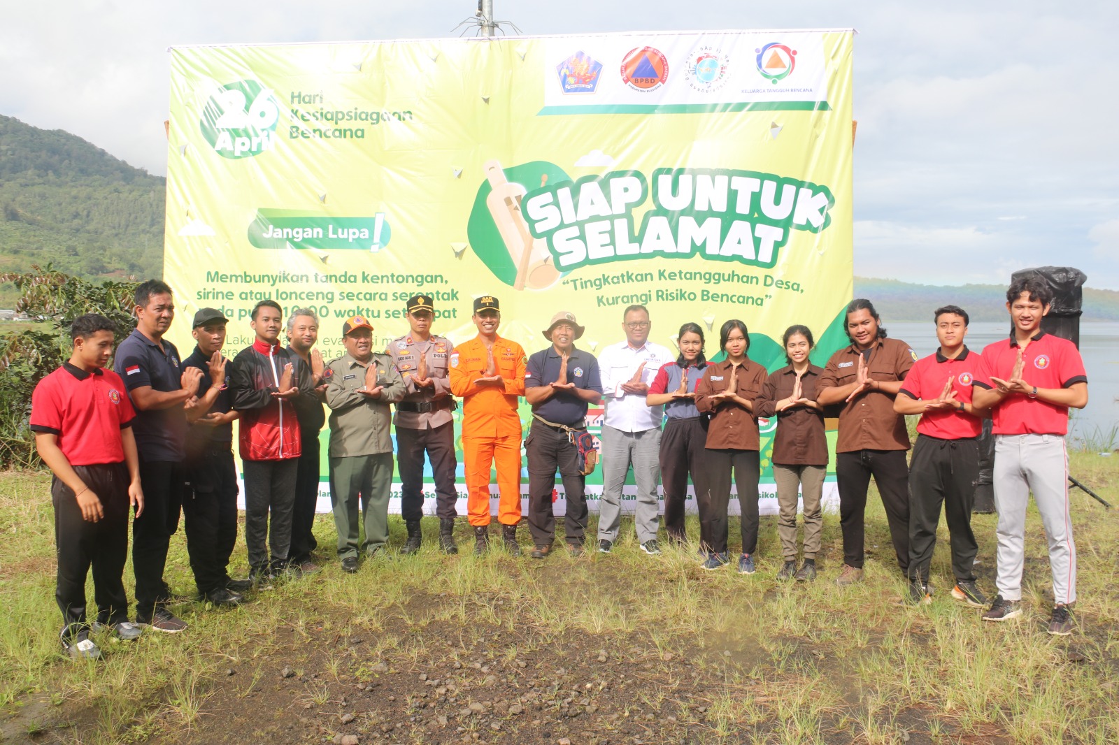 Beri Edukasi Penanggulangan Bencana, BPBD Laksanakan Kegiatan Kemah Bersama Relawan