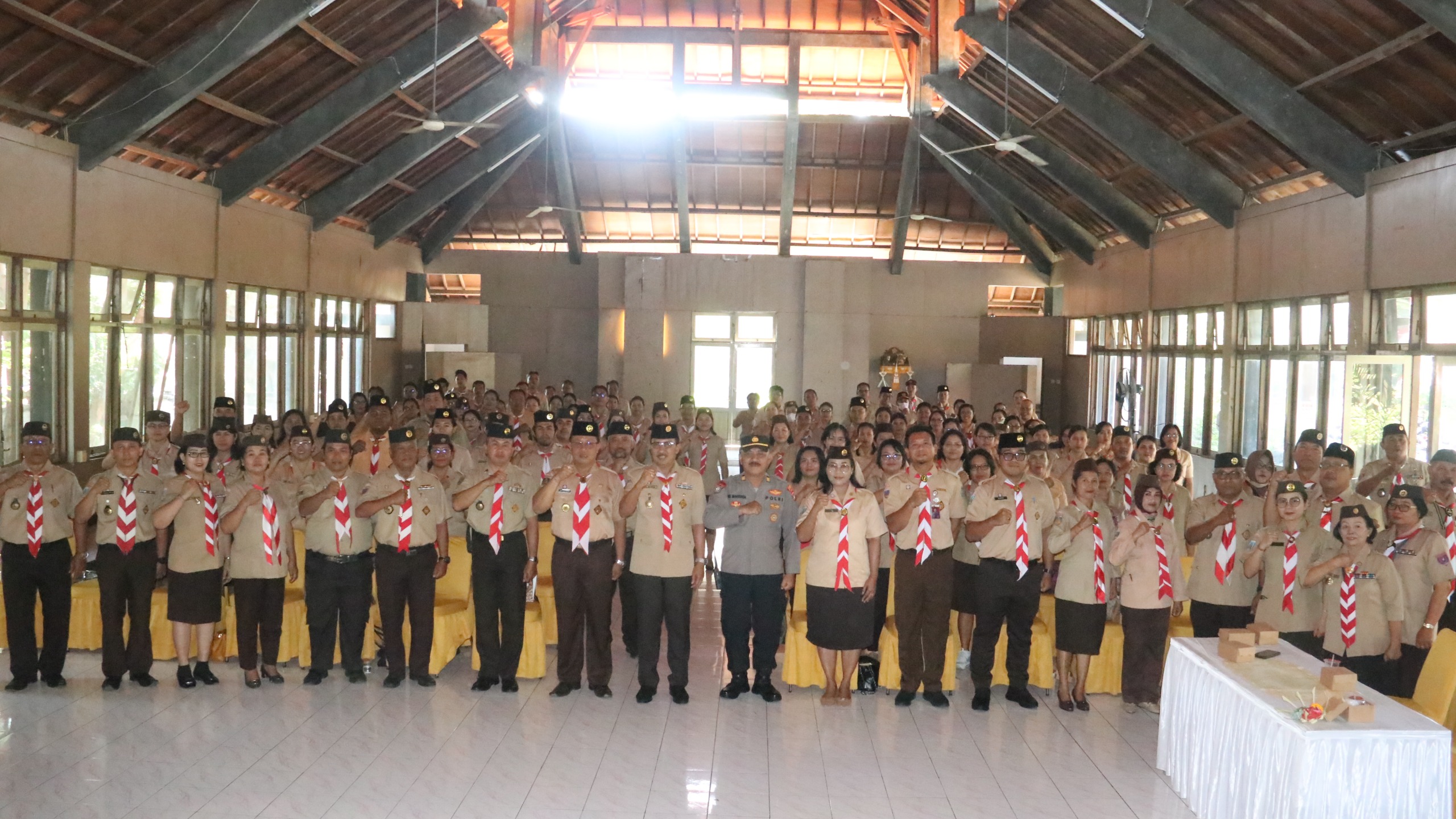 Gede Suyasa Minta Ka. Mabiran Komitmen Fasilitasi Pendidikan Kepramukaan Berkelanjutan