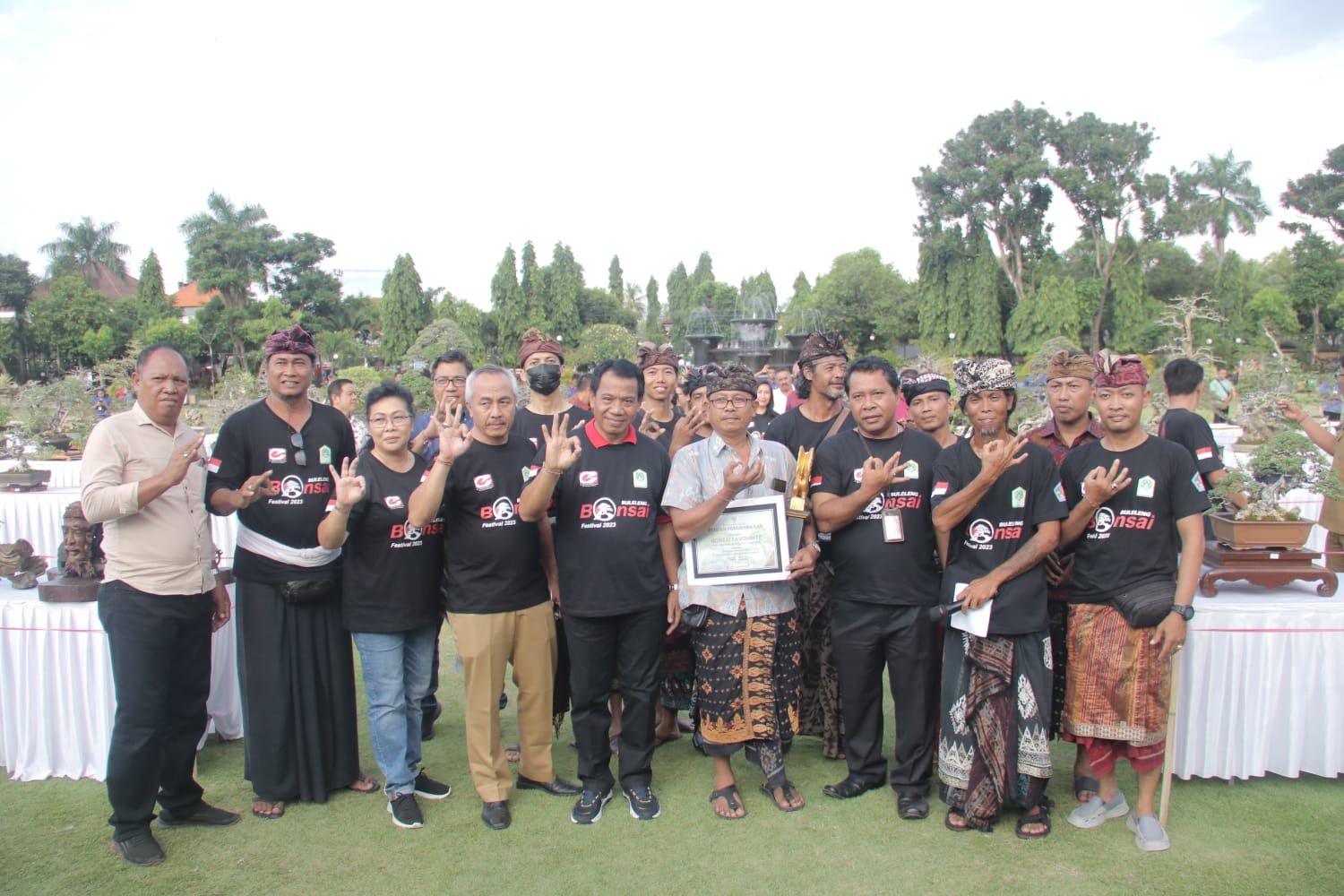 Jaga Pelestarian Lingkungan, 313 Peserta Ikuti Buleleng Bonsai Festival