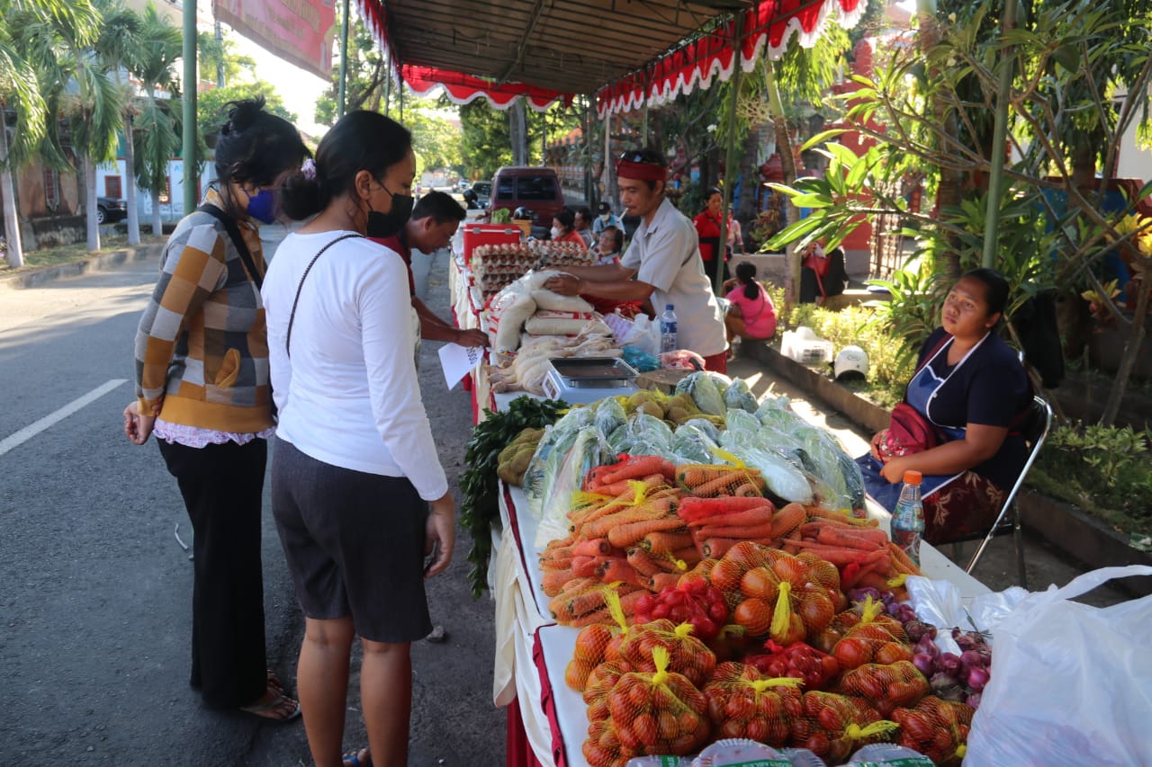 Jaga Stabilitas Harga Pangan, DKPP Buleleng Kembali Gelar Pasar Murah