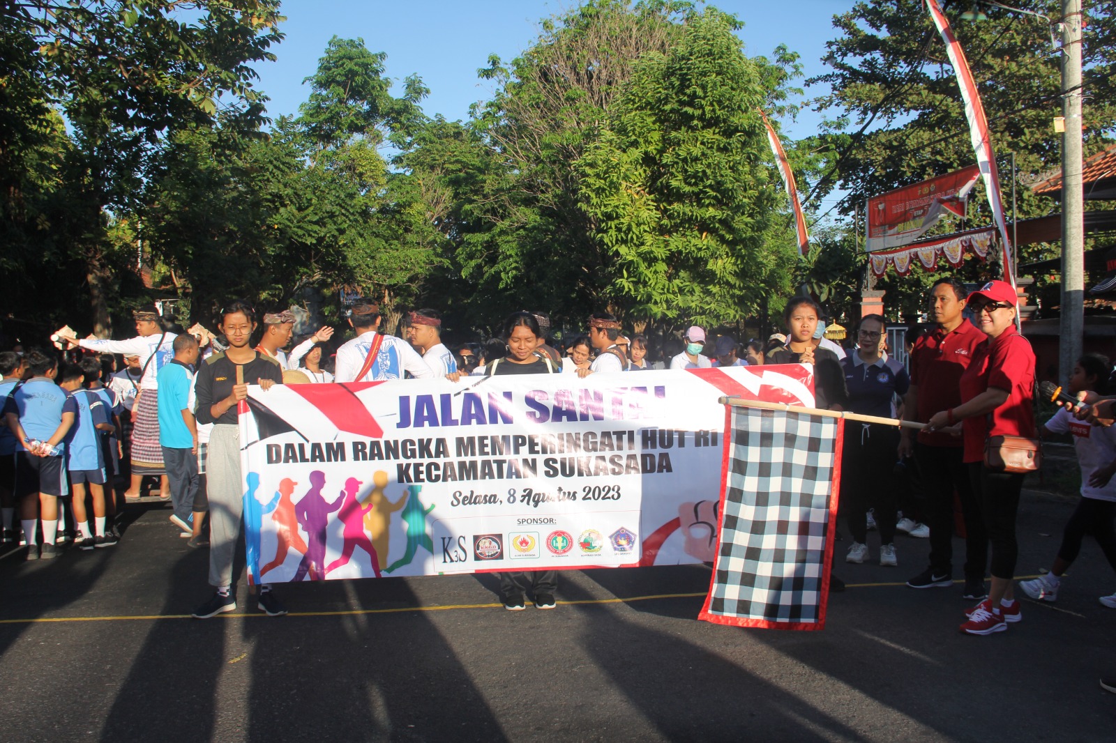 Kecamatan Sukasada Gelar Lomba Lari 5K, Libatkan 78 Peserta