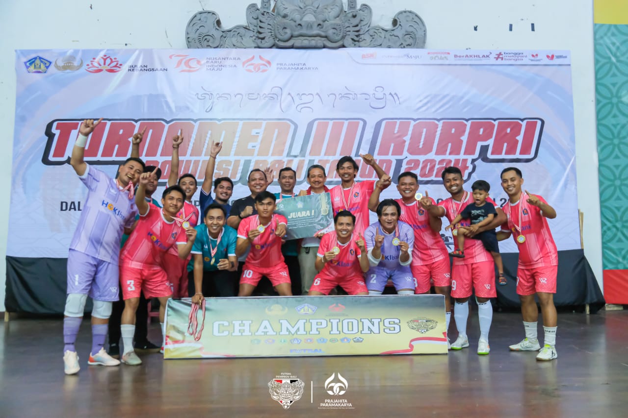 Kemenangan Dramatis! Kontingen Korpri Buleleng Raih Emas di Cabor Futsal