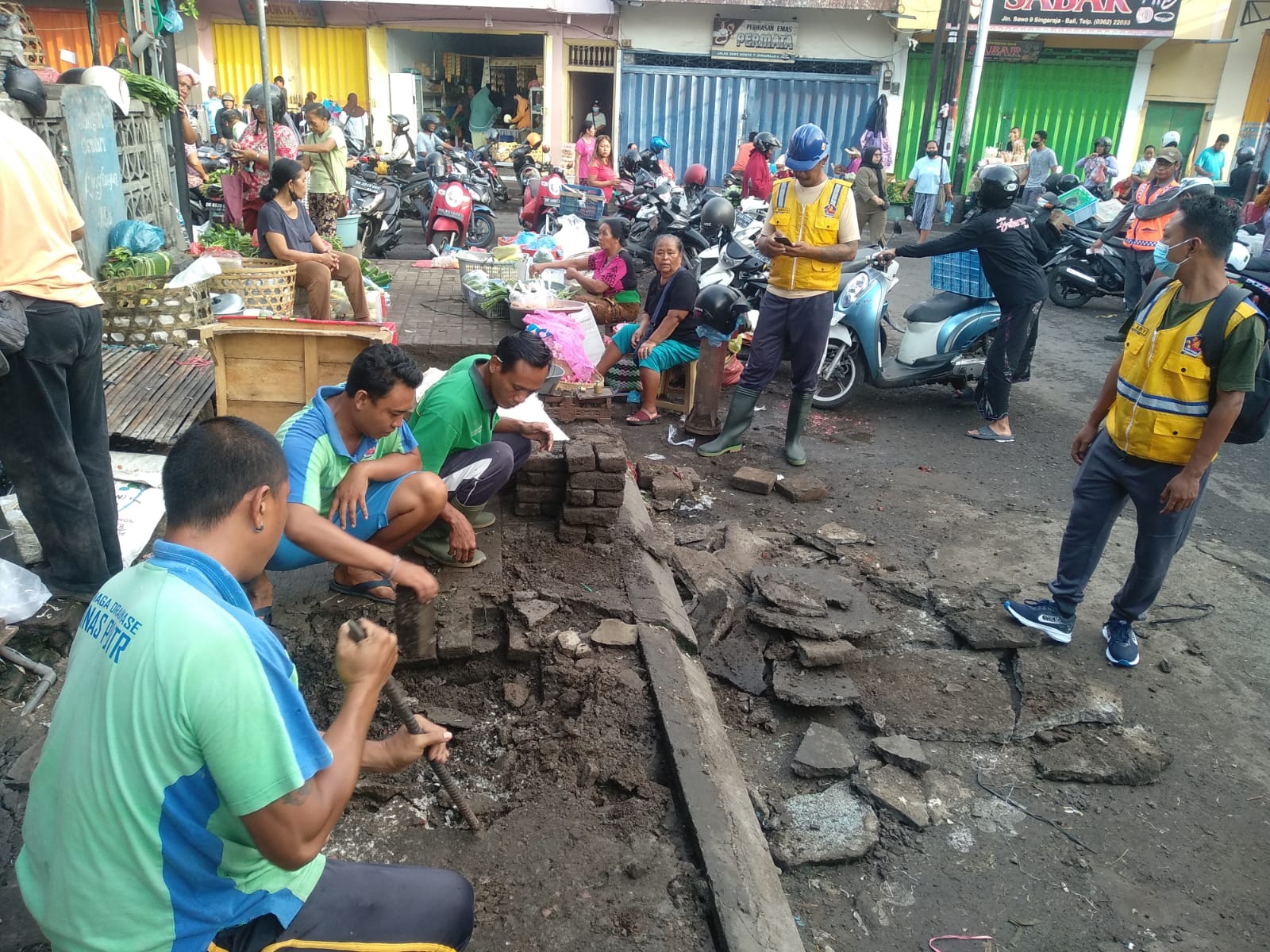 Komitmen PUTR Buleleng Upayakan Penataan Pasar Anyar Berkesinambungan