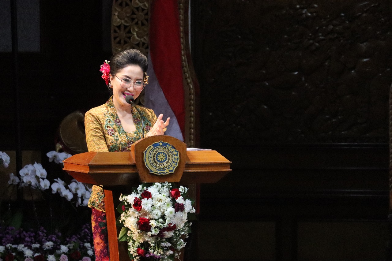 Lomba HKG ke-52, Ny. Mahendra Jaya Ajak PKK di Bali Eratkan Tali Persaudaraan