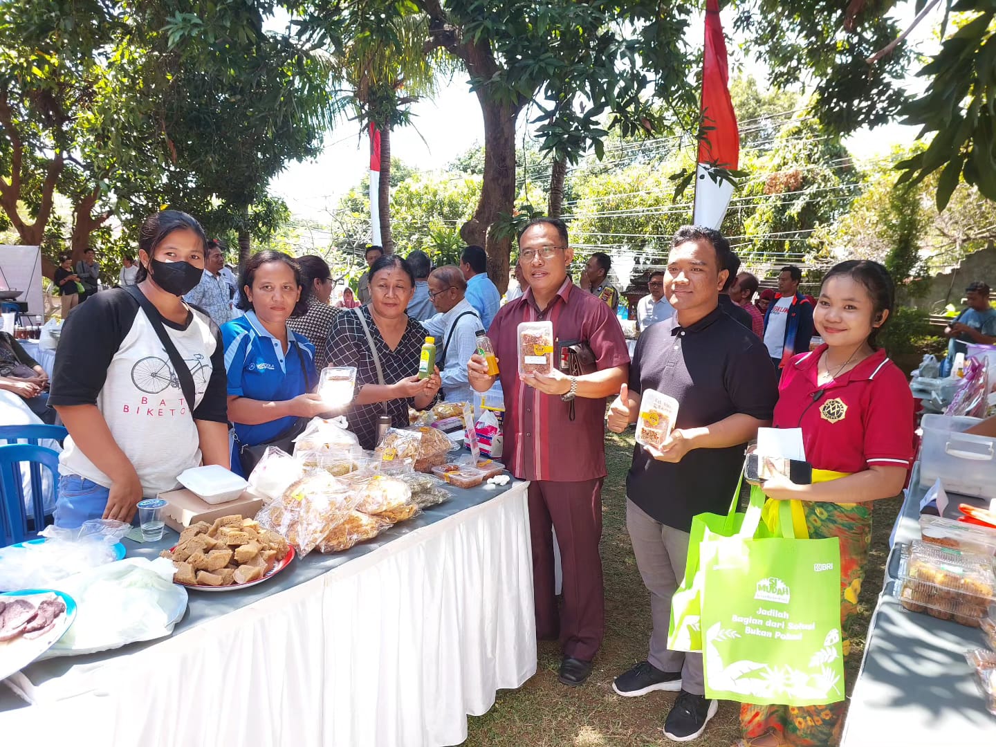 Menuju UMKM Naik Kelas, Puluhan Olahan Produk Dipamerkan