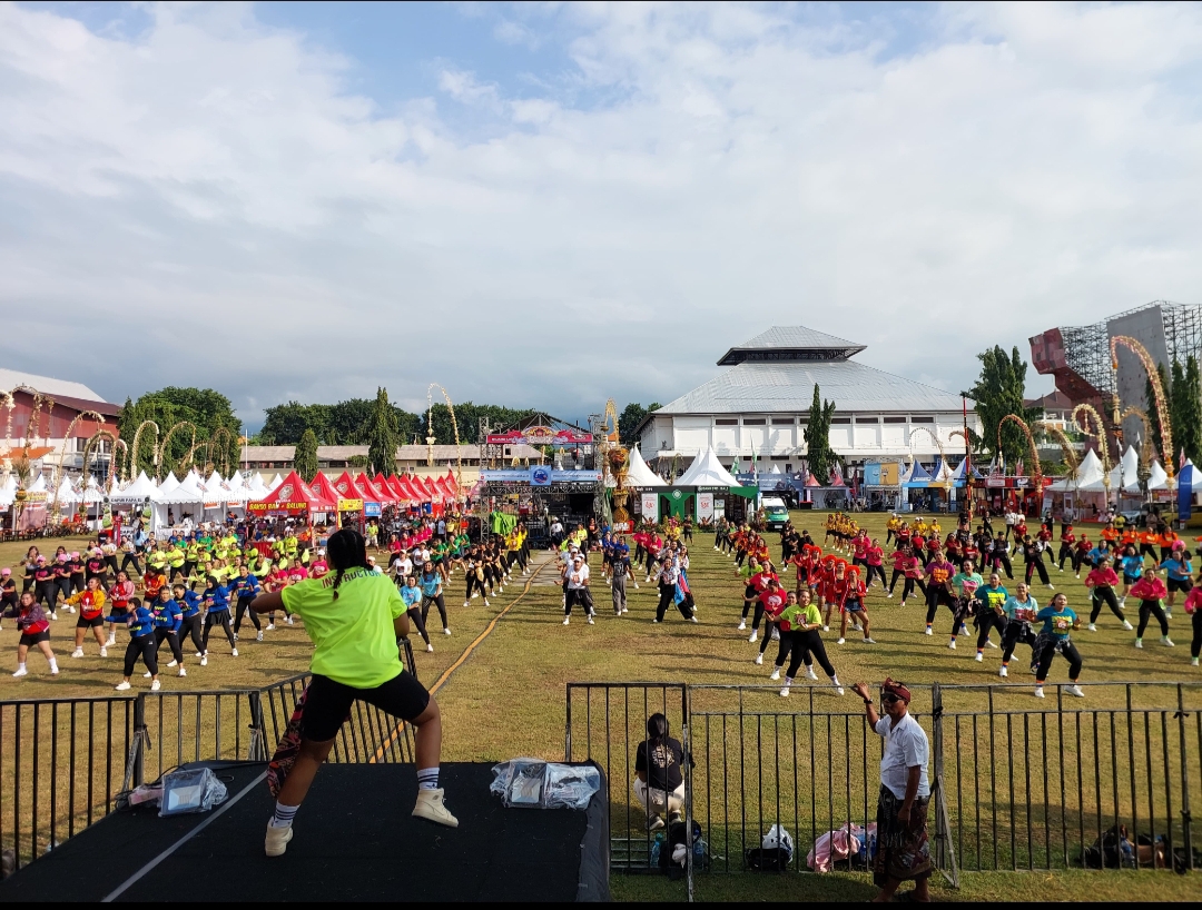 Meriah, Dance Fitness Competition dan Aero Zumba Party, Diikuti Ratusan Peserta