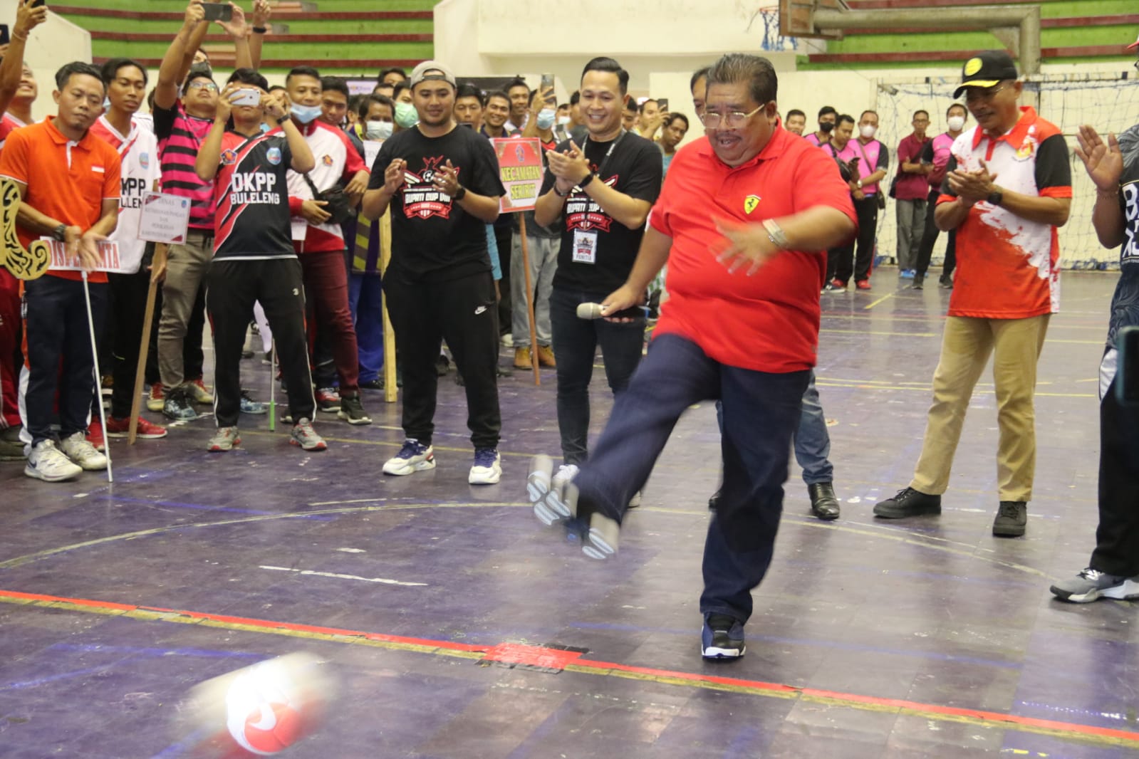 PAS Berharap Turnamen Futsal Bupati Cup Mampu Berikan Vibrasi Yang Positif