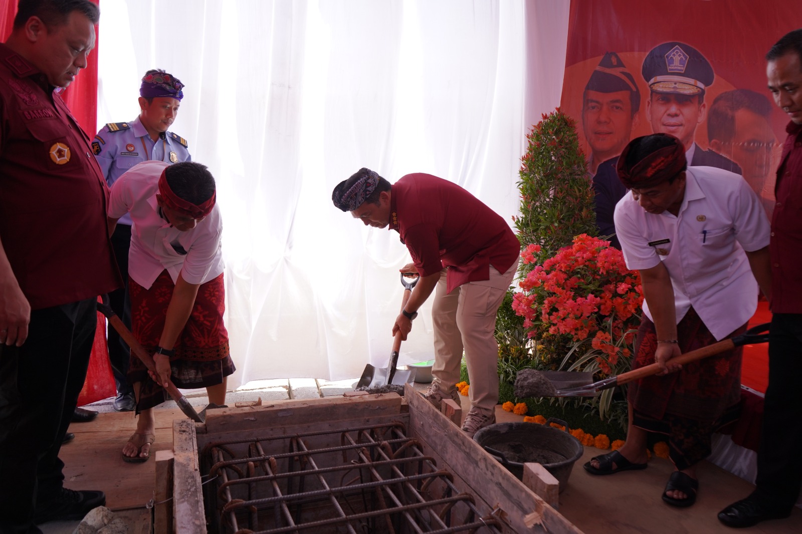 Peletakan Batu pertama, Pj Lihadnyana berharap Kantor Imigrasi dapat Meningkatan Pelayanan Kepada Masyarakat