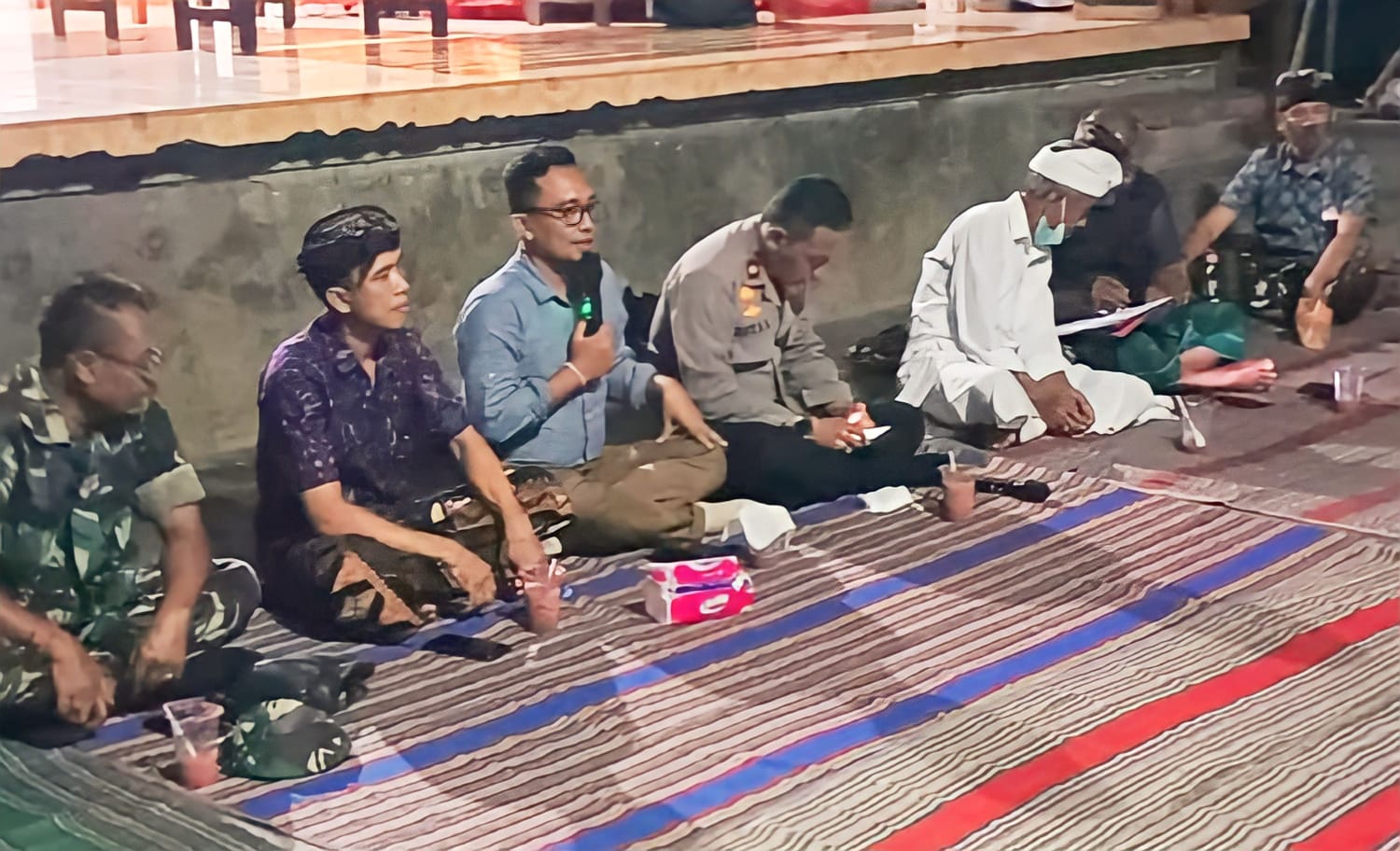 Pererat Kerukunan Beragama, Forkopimcam Gerokgak Gelar Buka Puasa Bersama