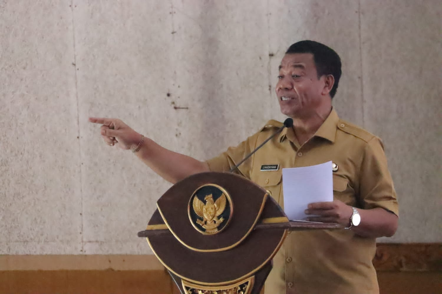 Pj. Lihadnyana Minta Seluruh Pihak Berikan Masukan Demi Penyusunan RKPD Berkualitas