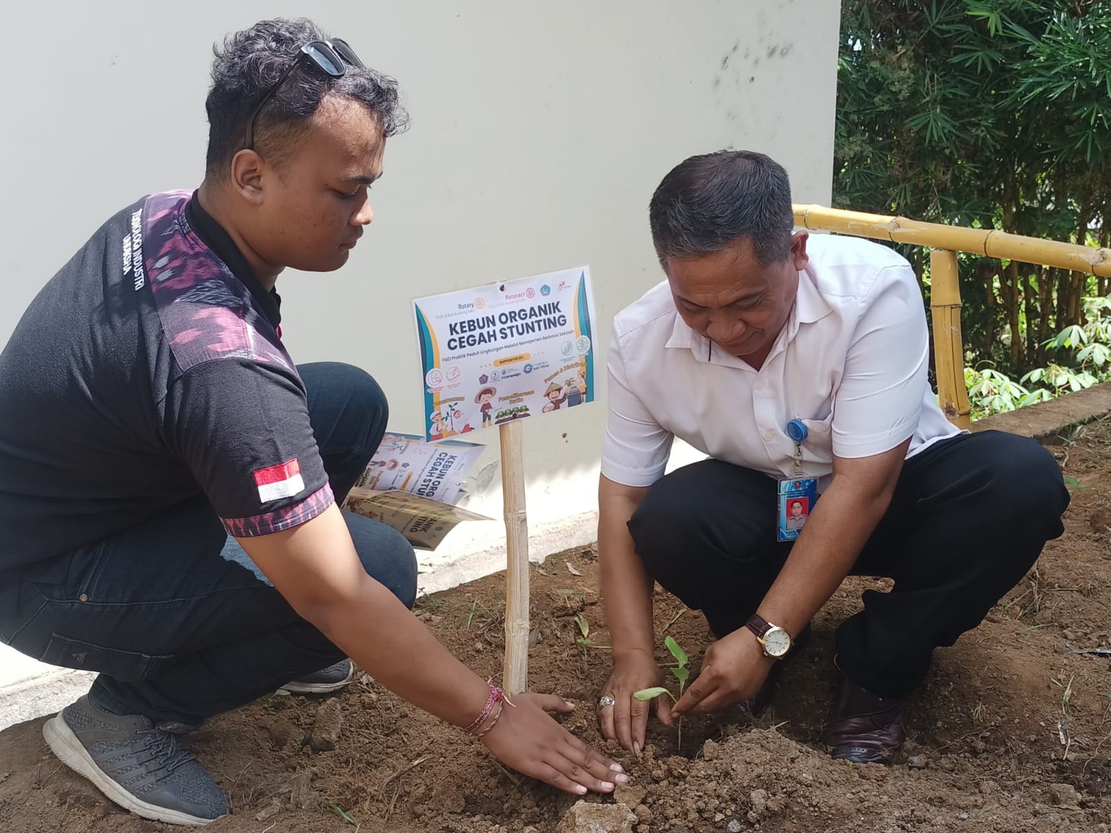 Rotary Buleleng Sakti: Kebun Organik Tingkatkan Gizi Anak dan Lestarikan Lingkungan