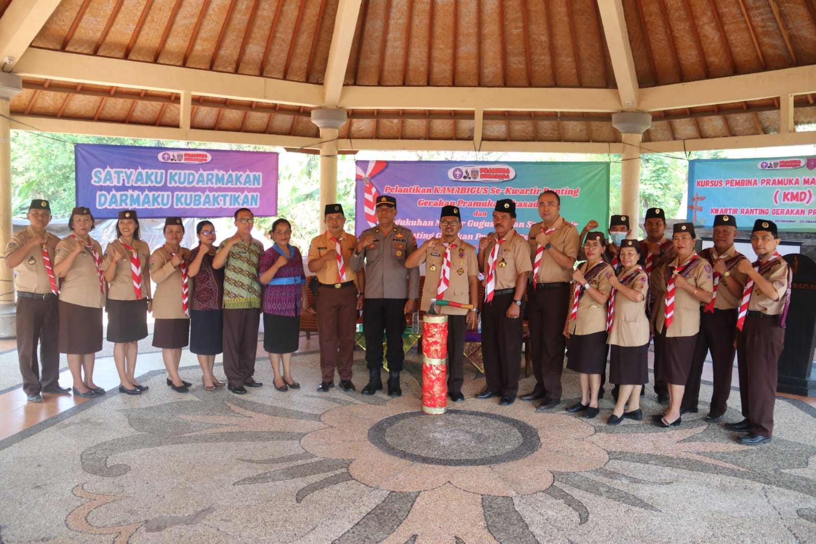 Tingkatkan Kualitas Pembina Pramuka, Kwarran Sukasada Gelar KMD