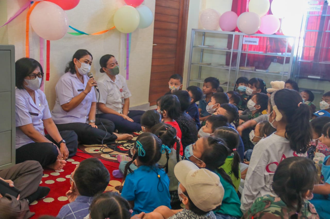 Tumbuhkan Minat Baca Anak, DAPD Buleleng Buka Kunjungan Perpustakaan