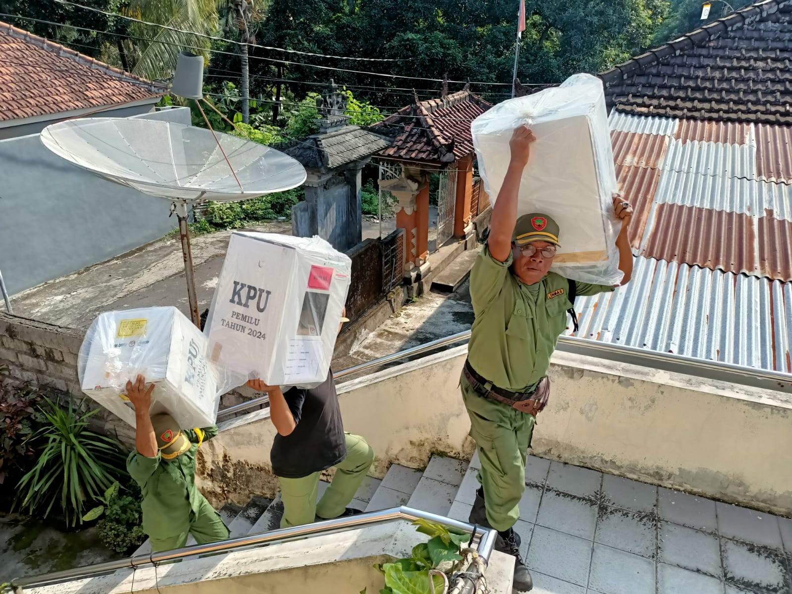 Usai Pemilu, Logistik Desa/Kelurahan di Kecamatan Sukasada Kembali Ke PPK