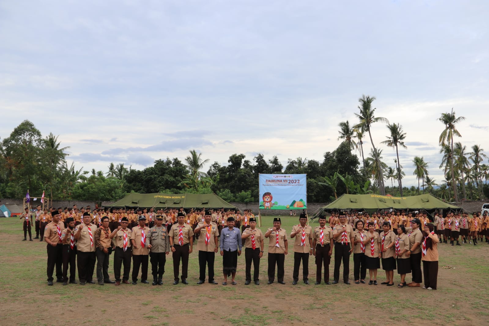 Wujudkan SDM Bersinar, Kwarcab Pramuka Buleleng Gelar Raimuna VII